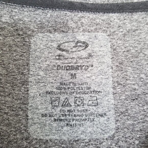 Champion V Neck Short Sleeve Workout Active Top M - Picture 7 of 9